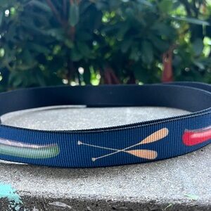 Thomas Bates Hiker Men’s Belt With Locking Cam Buckle Canoe Rowing Paddles Boat